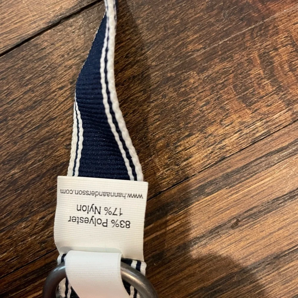 Hanna Anderssson navy belt